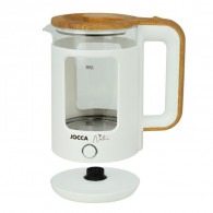 Bouilloire Électrique Jocca Nature 1500W 1.8 Litres Blanc En Tunisie