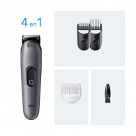 Tondeuse Multifonction 4EN1 Braun AIO3500 Gris en Tunisie