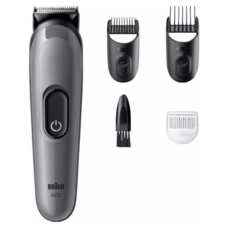 Tondeuse Multifonction 4EN1 Braun AIO3500 Gris en Tunisie