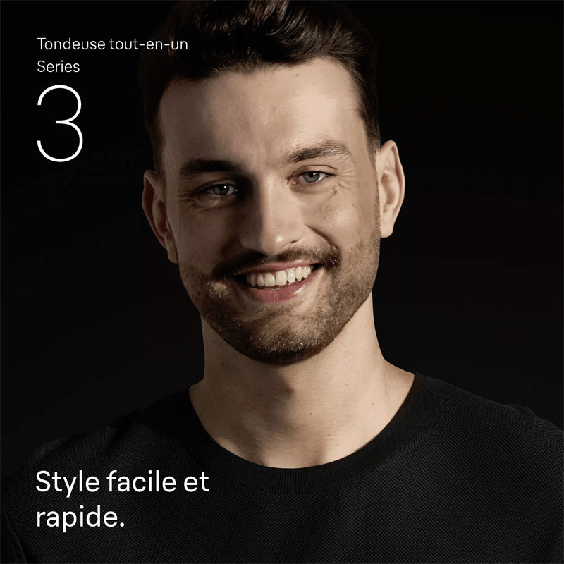 Tondeuse Multifonction 10EN1 Braun AIO3560 Noir en Tunisie
