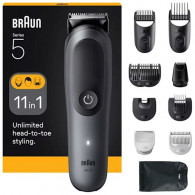 Tondeuse Multifonction 11EN1 Braun AIO5560 Gris en Tunisie