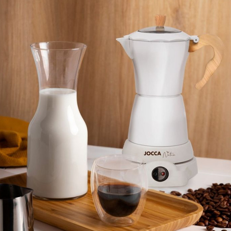 Machine à Café Italienne Electrique Nature 480W Blanc en Tunisie