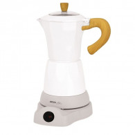 Machine à Café Italienne Electrique Nature 480W Blanc en Tunisie