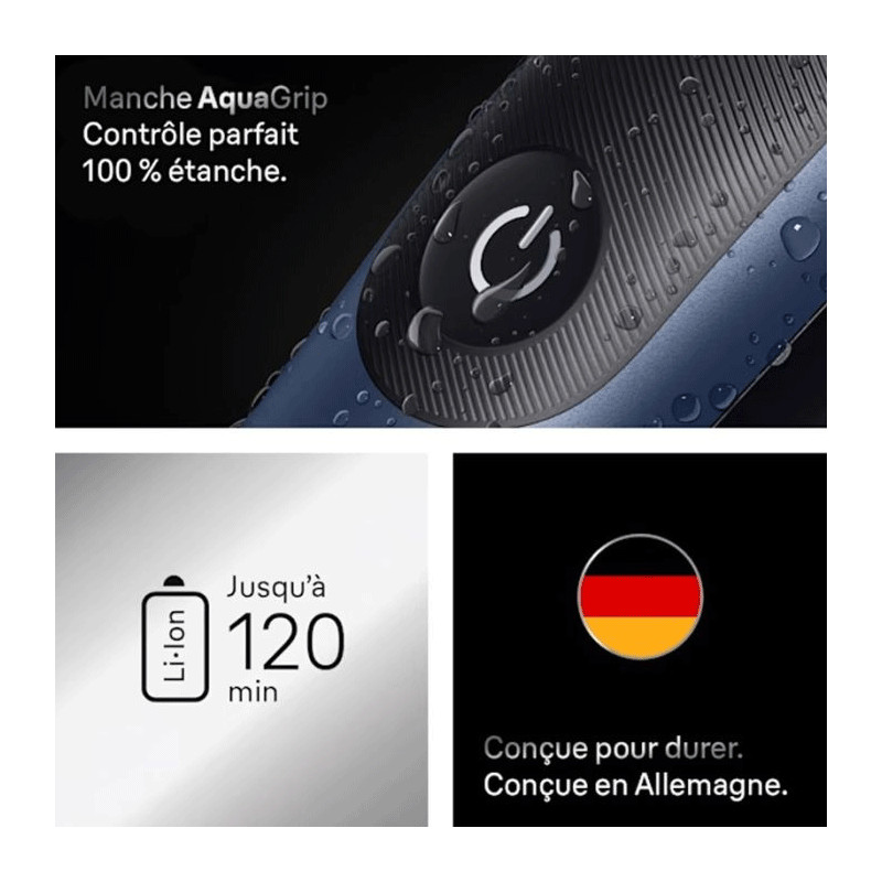Tondeuse Multifonction 11EN1 Braun AIO7540 Bleu en Tunisie