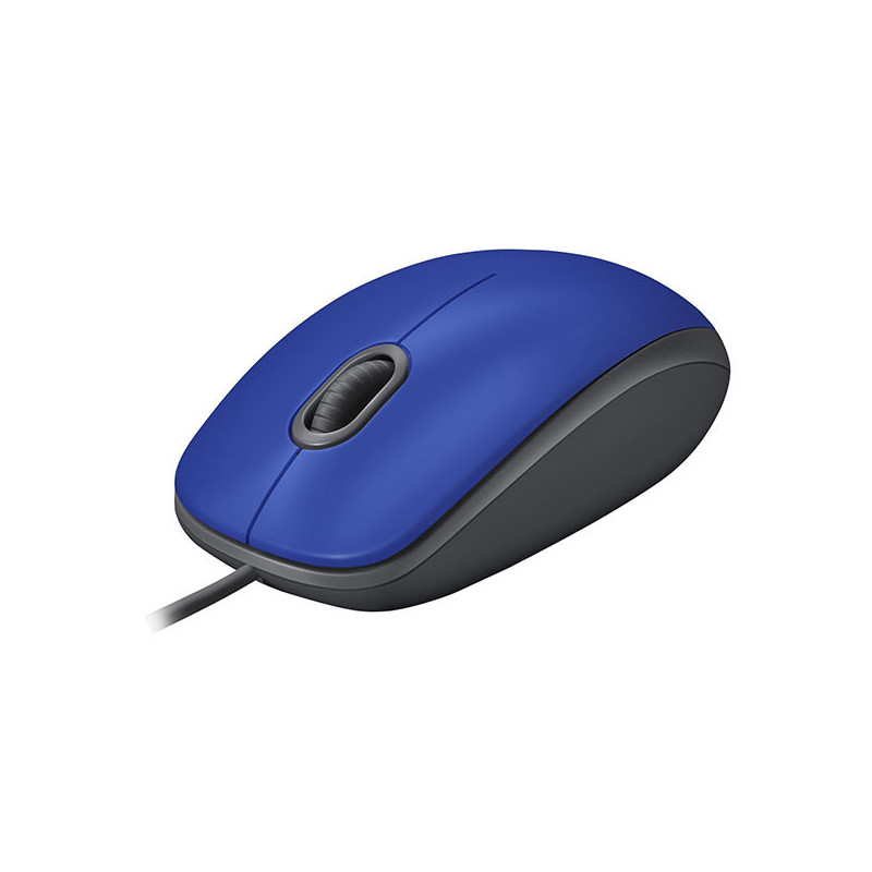 Souris optique USB Bebibos  Bleu