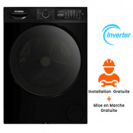Machine à Laver Hyundai HYN-WM1014001-B01 Inverter 10Kg Noir en Tunisie