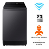 Machine à Laver Top Samsung WA80F13S5CNQ Smart 13Kg Noir en Tunisie