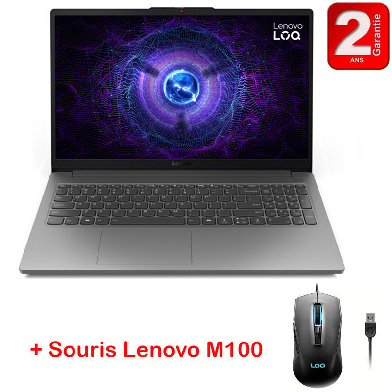 Pc Portable Gamer Lenovo LOQ3 15IRX9 i5 13Gén 32Go 512Go SSD en Tunisie
