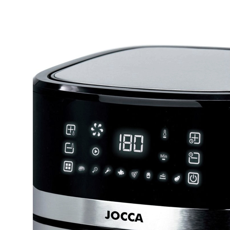 Air Fryer Jocca 2296 1600W 6.5L Inox en Tunisie