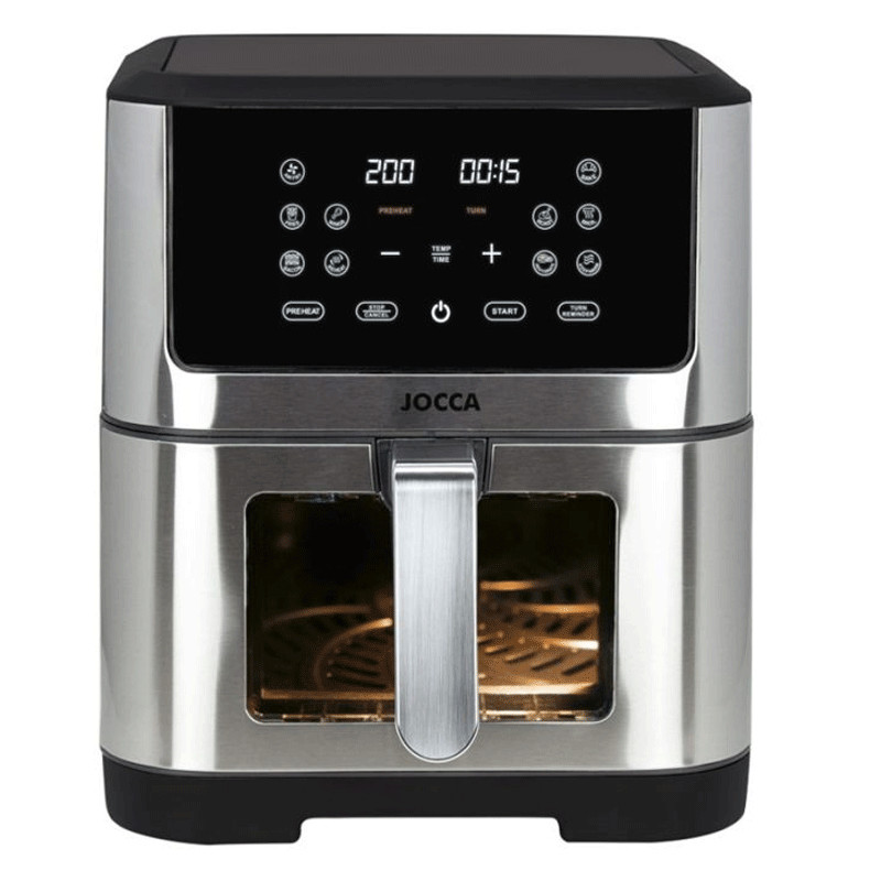 Air Fryer Jocca 2298 1800W 8L Inox en Tunisie