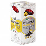 Pack de 50 Stylos à Bille Carioca Corvina 0.7mm Rouge En Tunisie