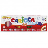 Pack De 50 Feutres Carioca Joy Super Lavable Multicolore En Tunisie