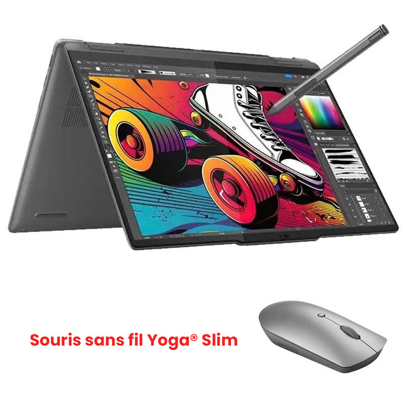 Pc Portable Lenovo Yoga 7 2 en 1 14IML9 Ultra 7 16Go 1To SSD en Tunisie
