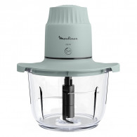 Mini Hachoir Électrique Moulinex Choppeo 500 W 2 Litres Gris En Tunisie