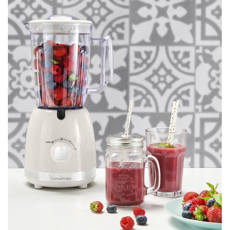 Blender Moulinex Soleil 500W 1.75 L Blanc en Tunisie