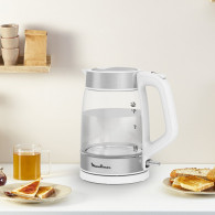 Bouilloire Moulinex Sans Fil BY6R5130 2200W 1.7 Litres Blanc En Tunisie