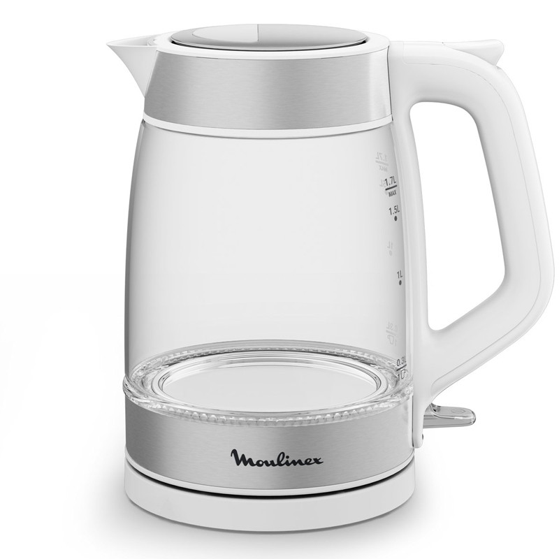 Bouilloire Moulinex Sans Fil BY6R5130 2200W 1.7 Litres Blanc En Tunisie