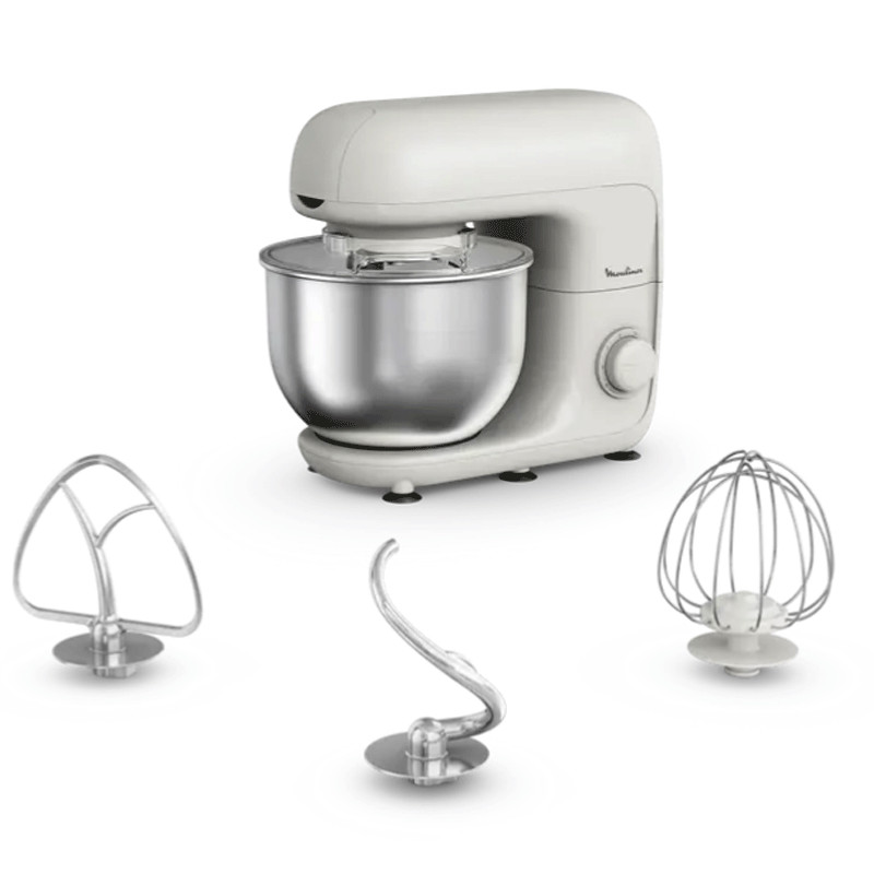 Robot Pâtissier Moulinex QA160110 800W Blanc en Tunisie