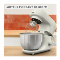 Robot Pâtissier Moulinex QA160110 800W Blanc en Tunisie