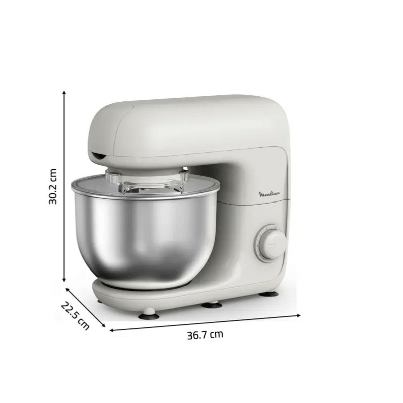Robot Pâtissier Moulinex QA160110 800W Blanc en Tunisie