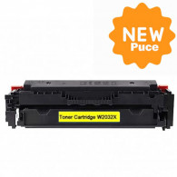 Toner Adaptable HP 415A W2032A Jaune en Tunisie