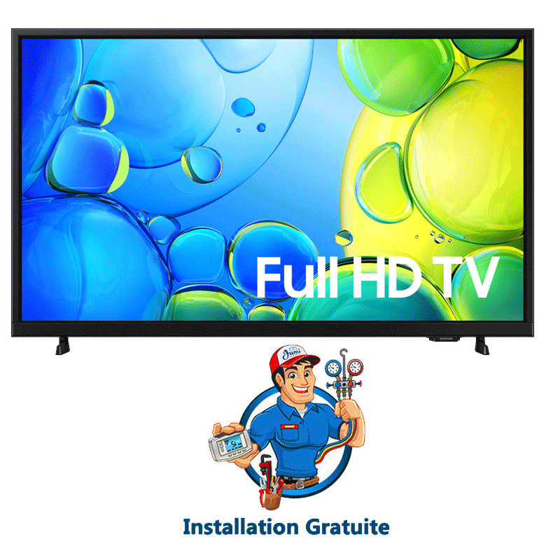 Tv Samsung UA43F6000F 43" FHD Smart Tv Noir en Tunisie