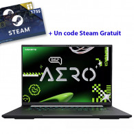 Pc Portable Gamer Gigabyte Aero X16 1WH AMD Ryzen AI 7 13Gén 24Go 1To SSD Windows 11 en Tunisie