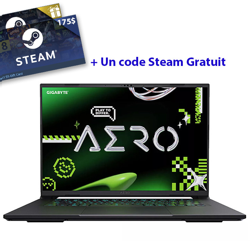 Pc Portable Gamer Gigabyte Aero X16 1WH AMD Ryzen AI 7 13Gén 24Go 1To SSD Windows 11 en Tunisie Pc Portable Gamer Gigabyte Aero X16 1WH AMD Ryzen AI 7 13Gén 24Go 1To SSD Windows 11 en Tunisie