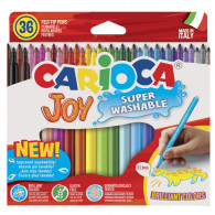 Pack De 36 Feutres Carioca Joy Super Lavable Multicolore En Tunisie