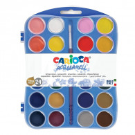 24 Couleurs De Peinture Aquarelles Carioca En Tunisie