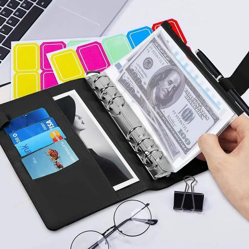 Classeur de Budget A6 + Enveloppe Noir En Tunisie