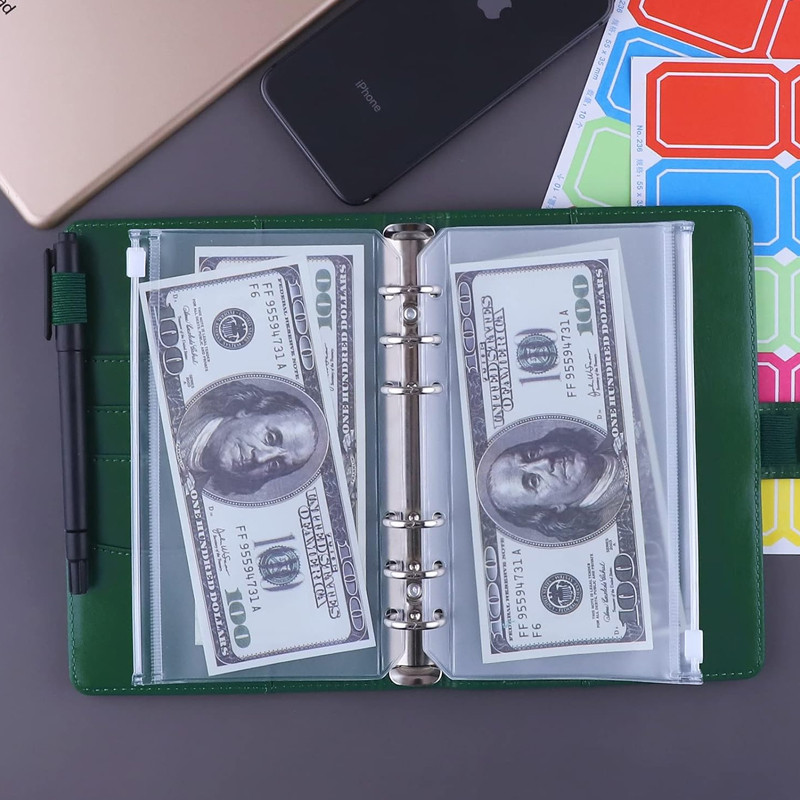 Classeur de Budget A6 + Enveloppe Vert En Tunisie