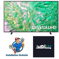 TV Samsung DU8000 65" 4k Crystal UHD Smart Noir en Tunisie