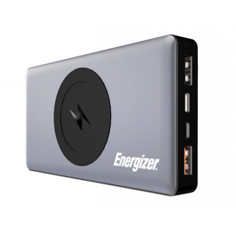 Power Bank ENERGIZER 10000 mAh Silver ( QE10000GY)