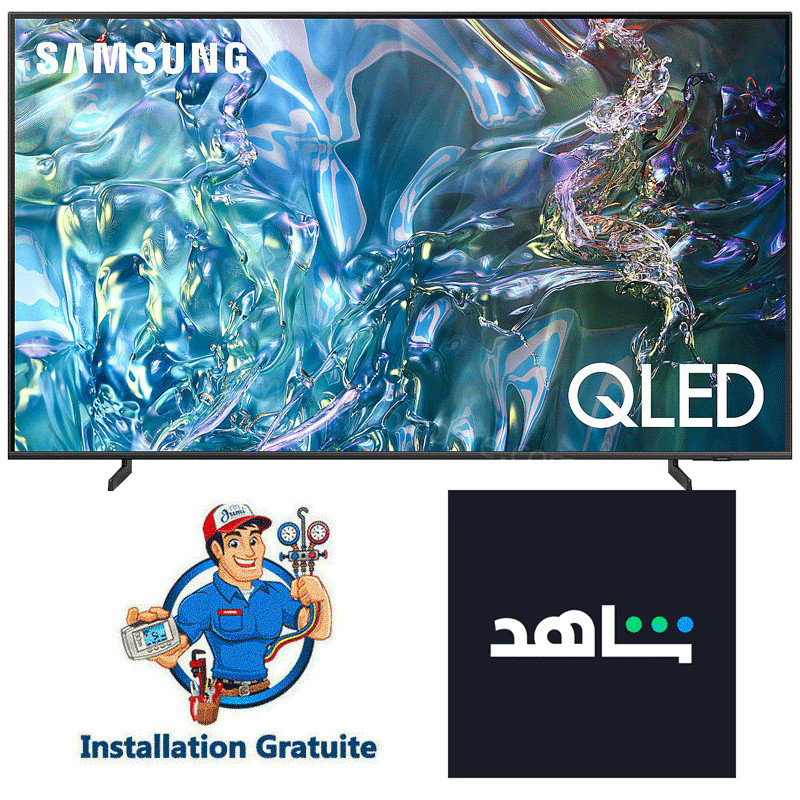 TV Samsung Q60DAU 55" 4k QLED Smart Noir en Tunisie