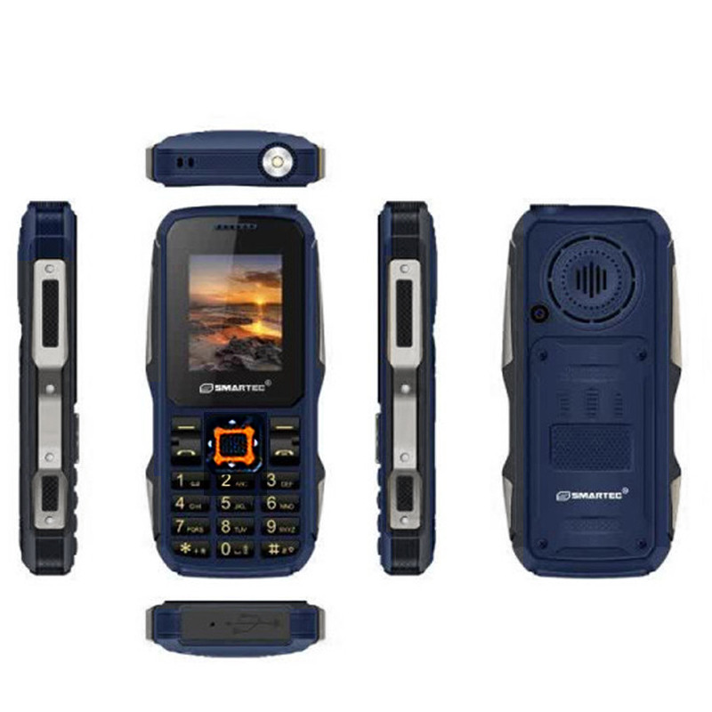 Téléphone Portable Smartec Power X1 Bleu en Tunisie