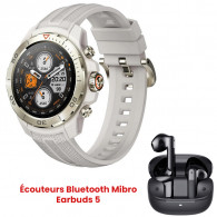 Montre Connectée Mibro GS Explorer Blanc en Tunisie