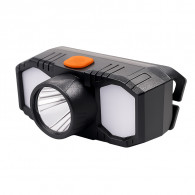 Lampe Torche Frontale Rechargeable avec Support Noir en Tunisie