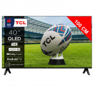 TV TCL S5K 40" QLED FHD Smart Google Tv Noir