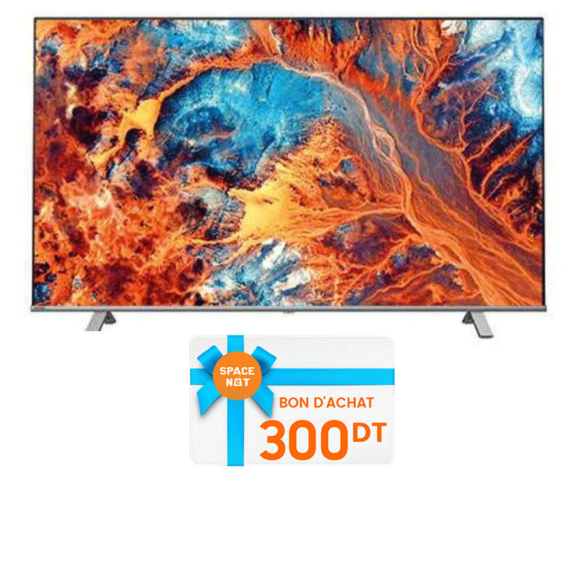 TV Led Toshiba C350 55" Vidaa Smart 4K + Récepteur Intégré