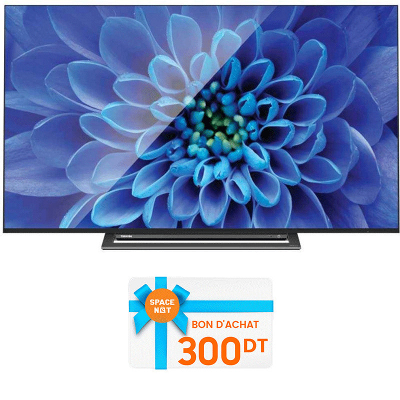 Téléviseur Toshiba 65" 4K Ultra HD Android Smart Noir