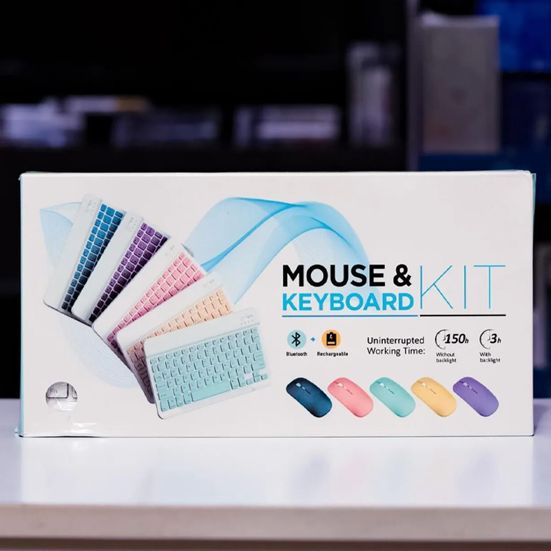 Pack Clavier Et Souris Sans Fil Noir en Tunisie