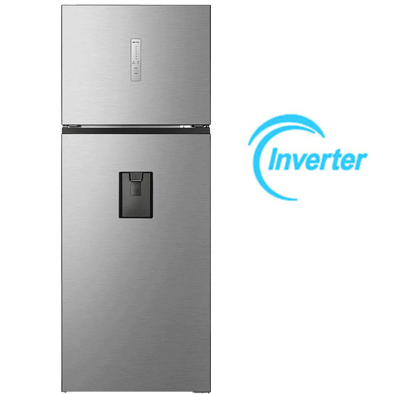 Réfrigérateur Hisense Inverter Double Porte 466L NoFrost Inox en Tunisie Réfrigérateur Hisense Inverter Double Porte 466L NoFrost Inox en Tunisie