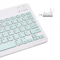 Pack Clavier Et Souris Sans Fil Bleu en Tunisie