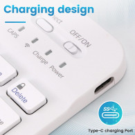 Pack Clavier Et Souris Sans Fil Blanc en Tunisie