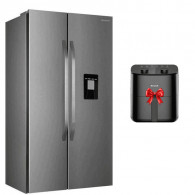 Réfrigérateur Brandt 620 L NoFrost Inox BFA701YDX