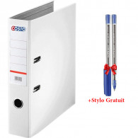 CLASSEUR A LEV COSTO PRO D75 BLANC