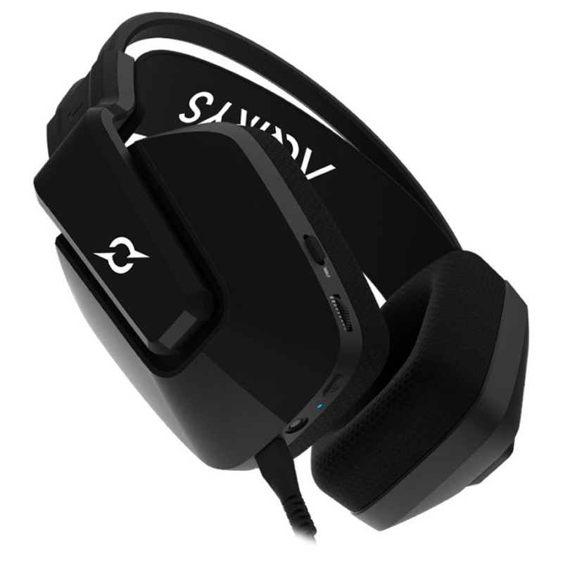 Micro Casque Gaming Filaire Aqirys Alya RGB Noir En Tunisie