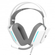 Micro Casque Gaming Filaire Aqirys Alya RGB Blanc En Tunisie