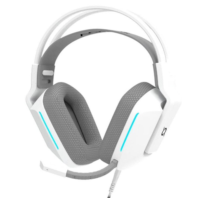 Micro Casque Gaming Filaire Aqirys Alya RGB Blanc En Tunisie